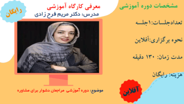 دوره آموزشی مراجعان دشوار